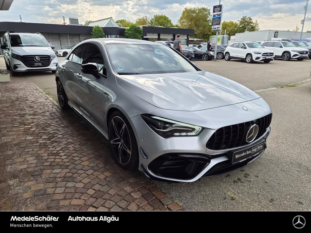 Mercedes-Benz CLA 45 AMG 2024 г. Серебристый, пробег 25294 км