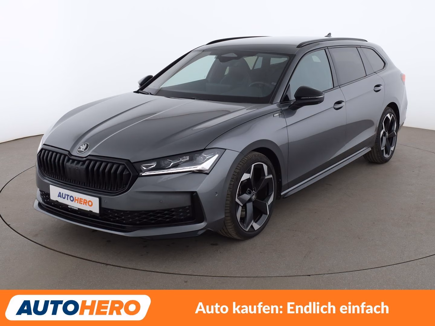 Skoda Superb 2025 г. Серый, пробег 45473 км
