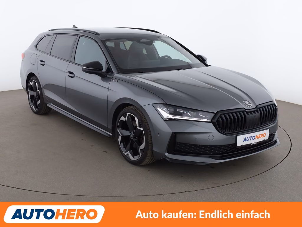 Skoda Superb 2025 г. Серый, пробег 45473 км