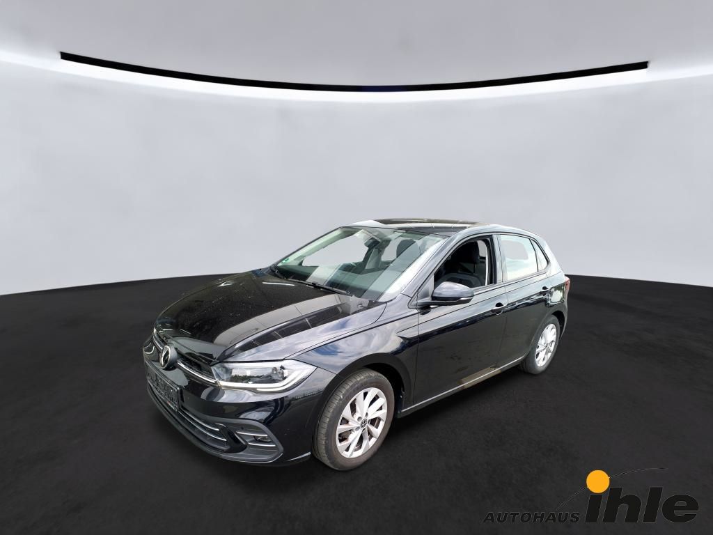Volkswagen Polo 2023 г. Чёрный, пробег 49664 км
