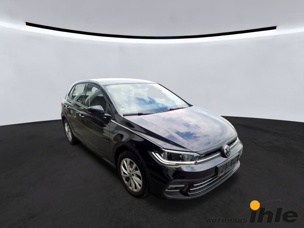 Volkswagen Polo 2023 г. Чёрный, пробег 49664 км