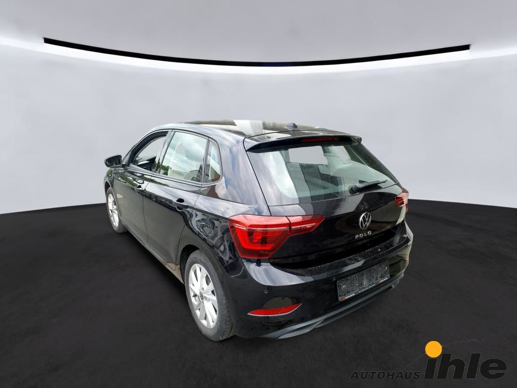 Volkswagen Polo 2023 г. Чёрный, пробег 49664 км