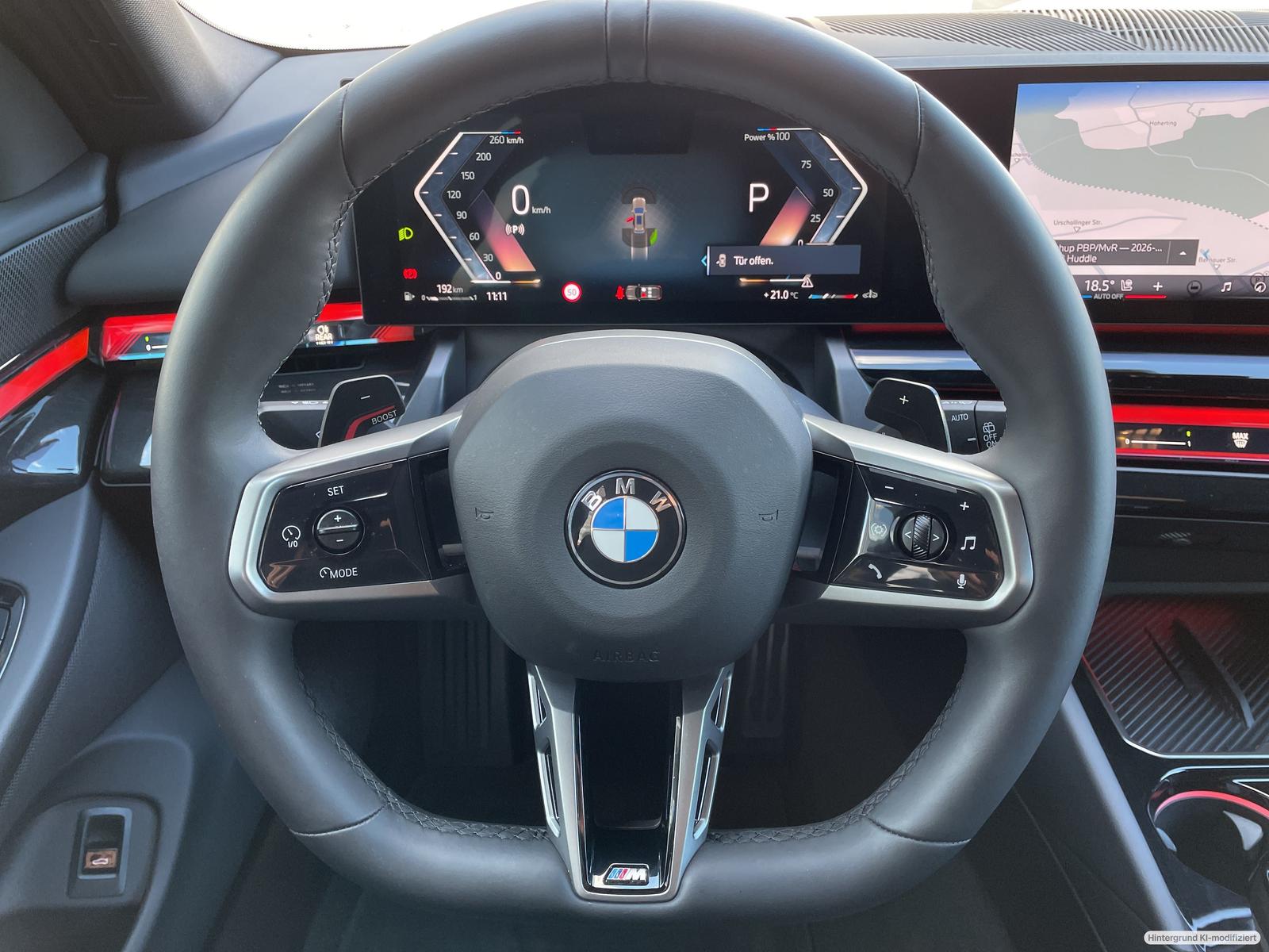 BMW 540 2025 г. Серый, пробег 16190 км