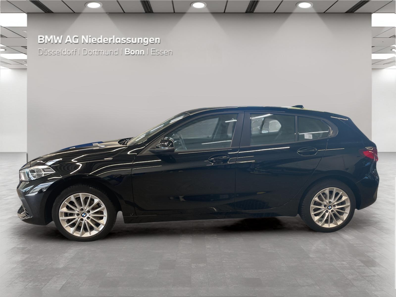 BMW 118 2023 г. Чёрный, пробег 41863 км