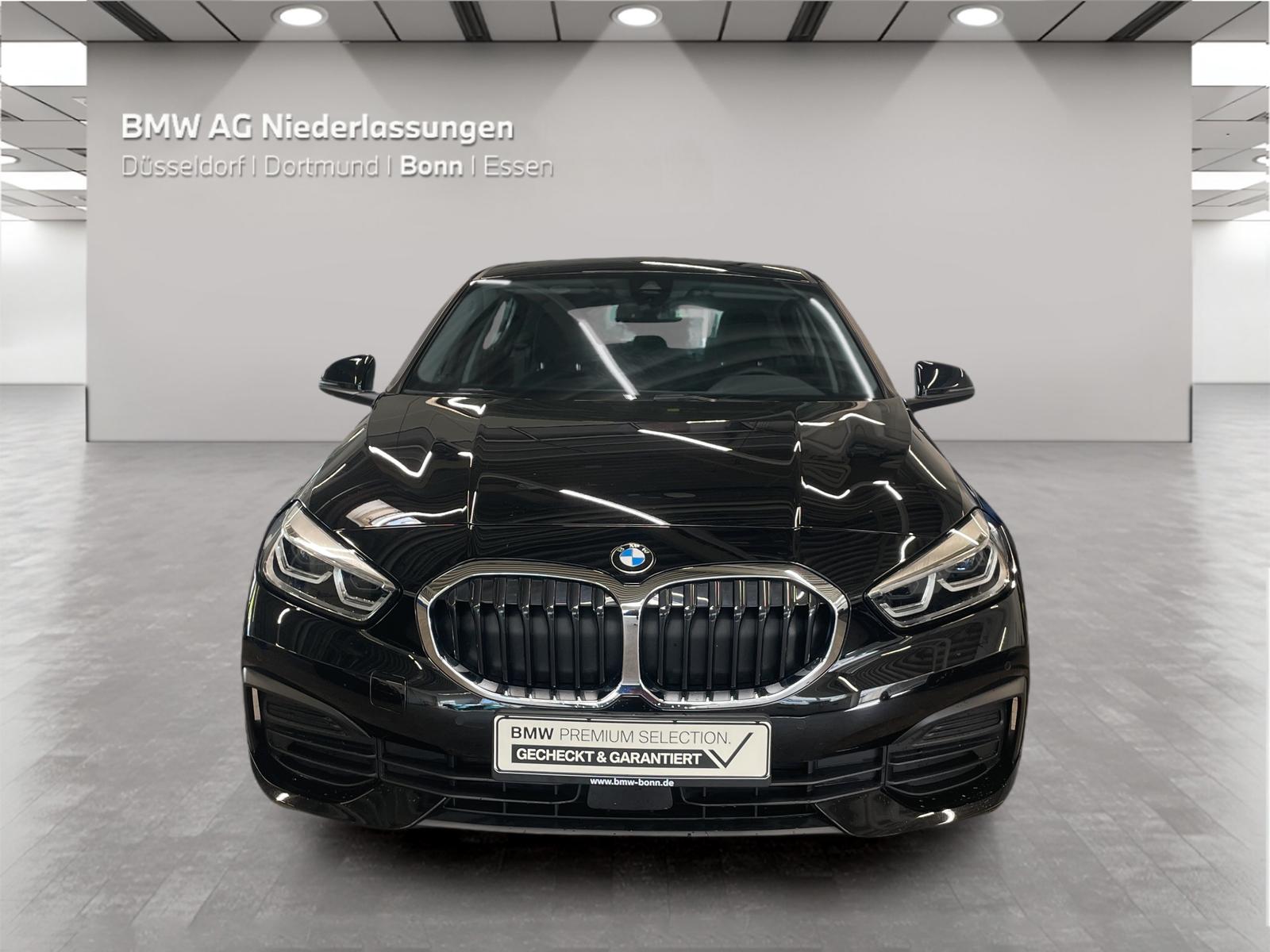 BMW 118 2023 г. Чёрный, пробег 41863 км