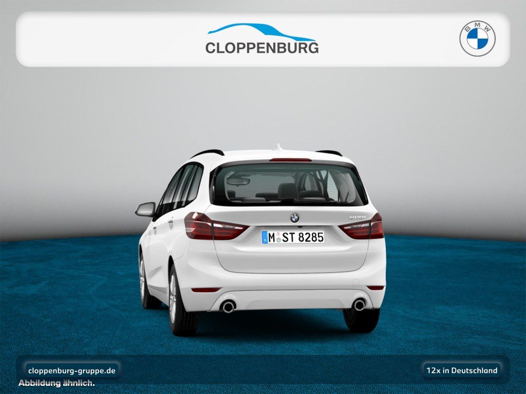 BMW 220 GRAN TOURER 2021 г. Белый, пробег 58970 км