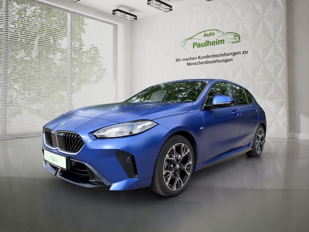 BMW 120 2025 г. Синий, пробег 58650 км