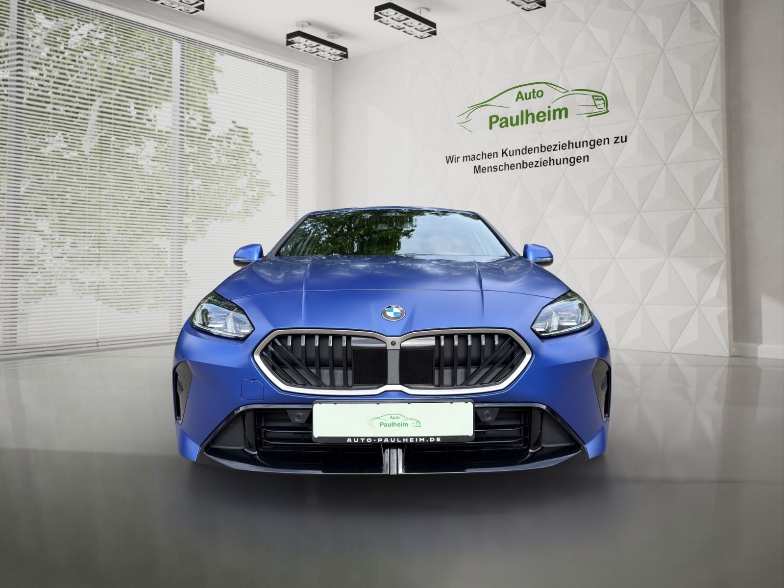 BMW 120 2025 г. Синий, пробег 58650 км