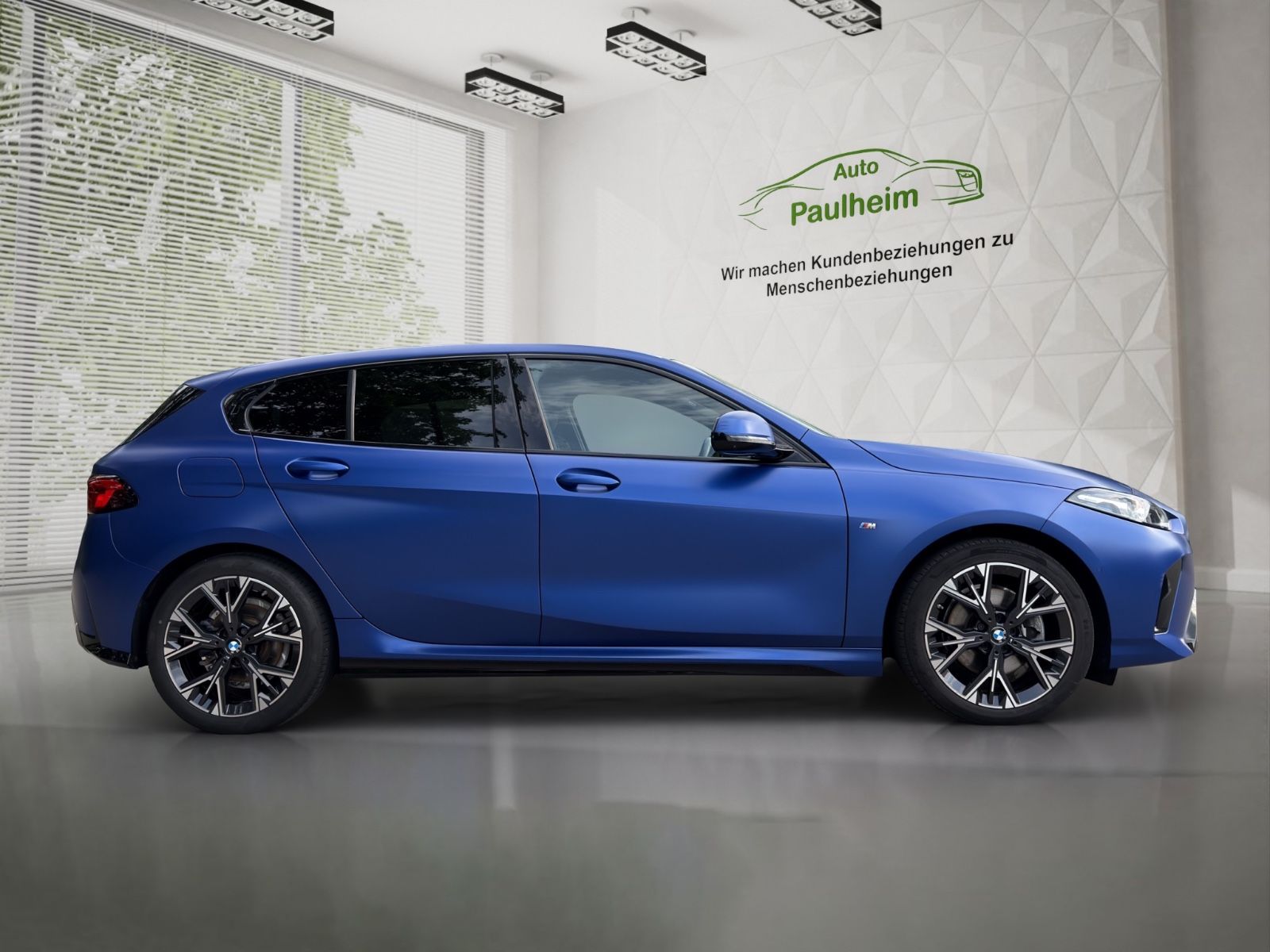BMW 120 2025 г. Синий, пробег 58650 км