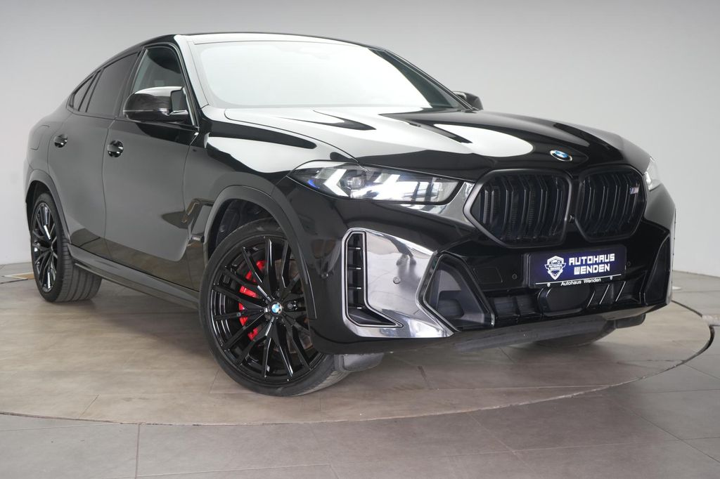 BMW X6 M60 2023 г. Чёрный, пробег 43000 км