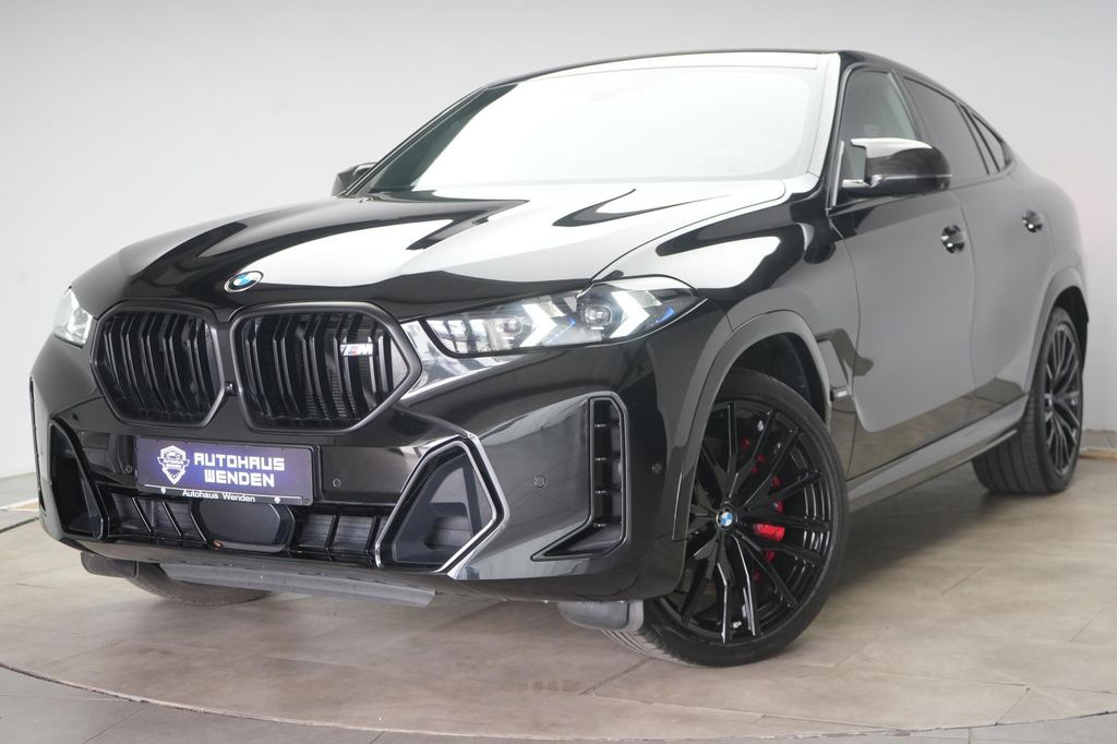 BMW X6 M60 2023 г. Чёрный, пробег 43000 км
