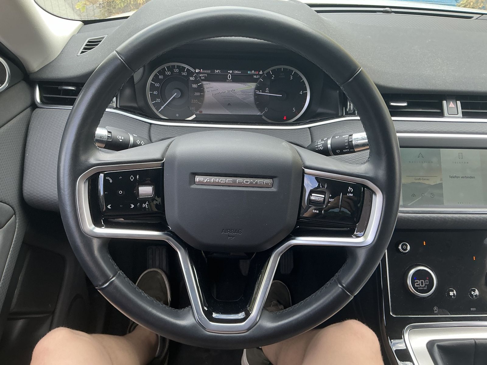Land Rover Range Rover Evoque 2021 г. Белый, пробег 49770 км