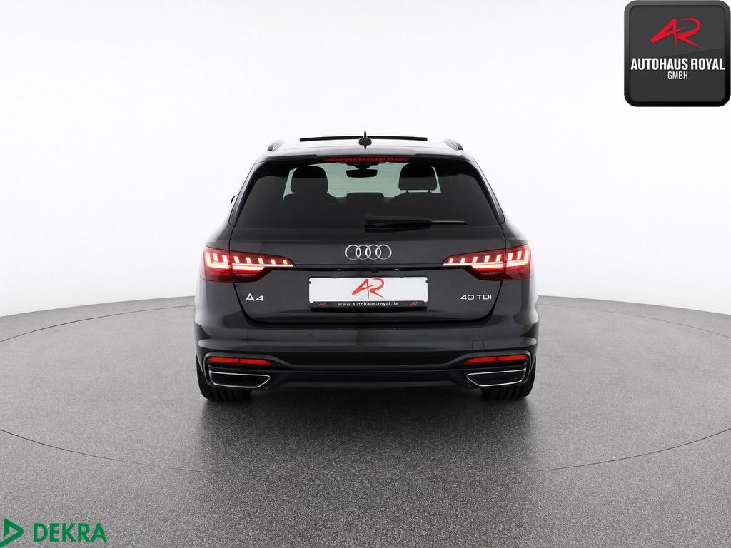Audi A4 2023 г. Чёрный, пробег 55000 км