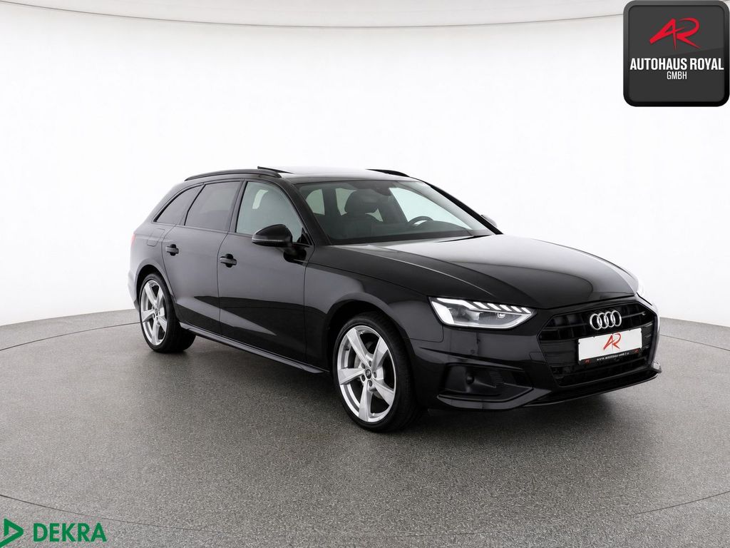Audi A4 2023 г. Чёрный, пробег 55000 км