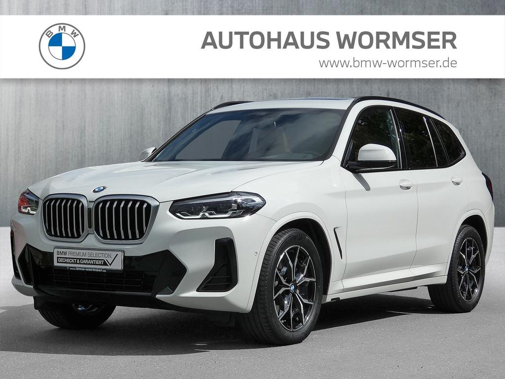 BMW X3 2023 г. Белый, пробег 58593 км