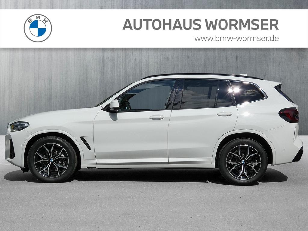 BMW X3 2023 г. Белый, пробег 58593 км