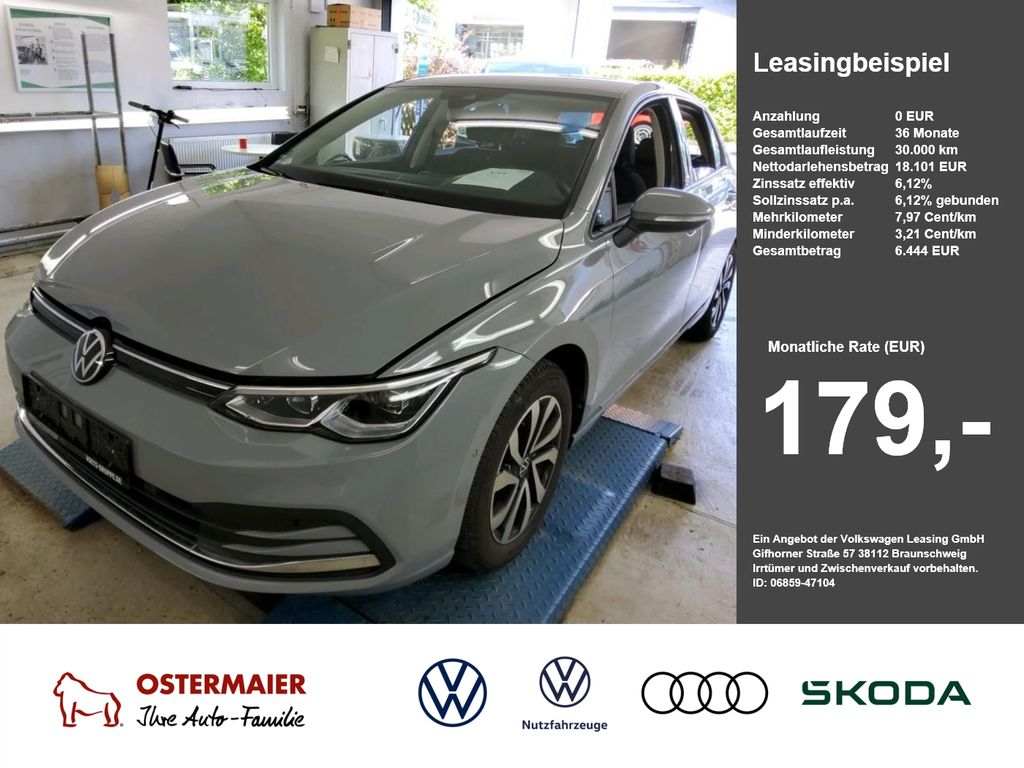 Volkswagen Golf 2023 г. Серый, пробег 56290 км
