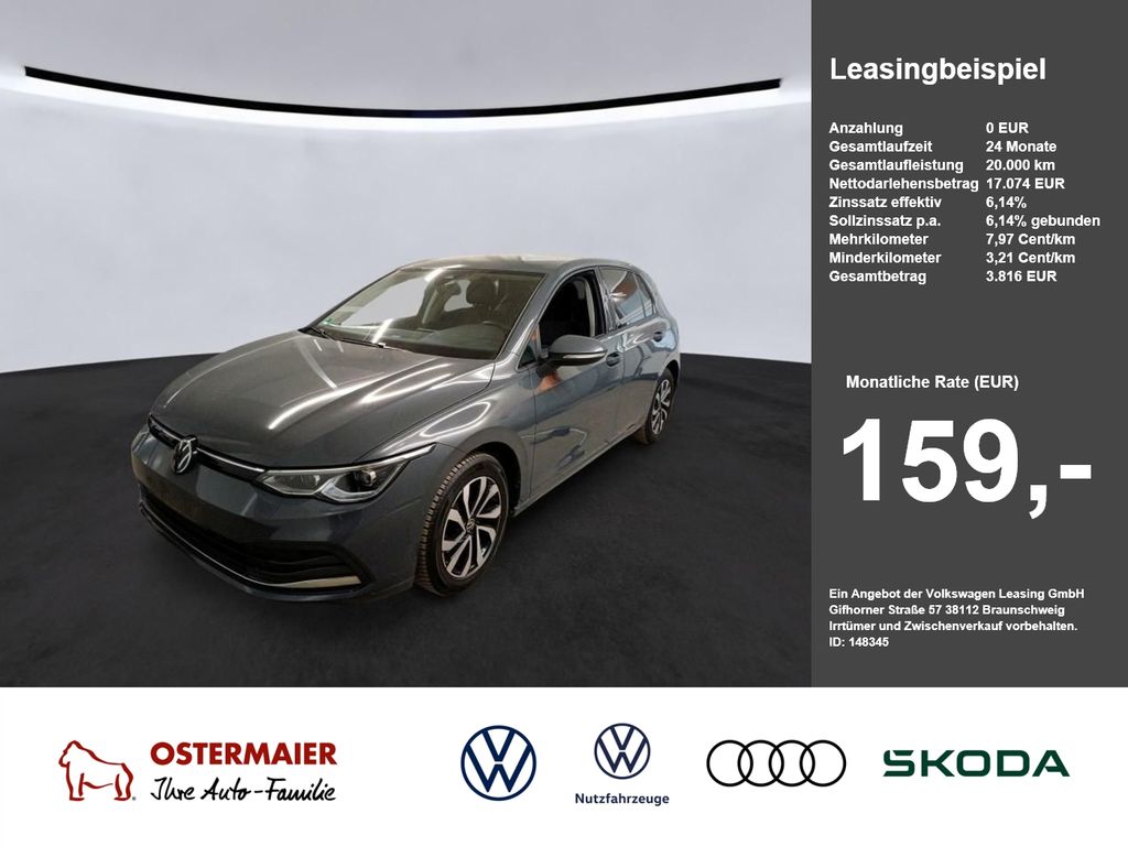 Volkswagen Golf 2023 г. Серый, пробег 44850 км