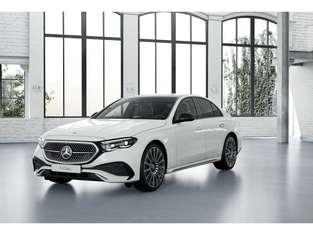 Mercedes-Benz E 220 2025 г. Белый, пробег 12158 км