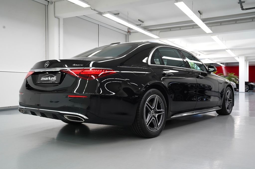 Mercedes-Benz S 450 2025 г. Чёрный, пробег 25900 км