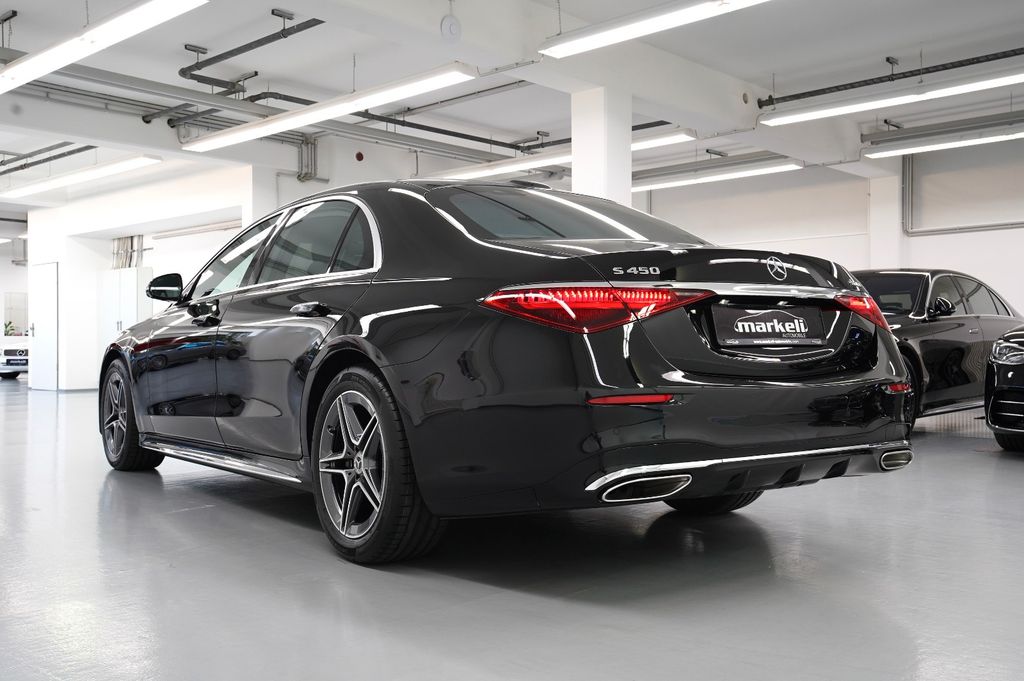 Mercedes-Benz S 450 2025 г. Чёрный, пробег 25900 км
