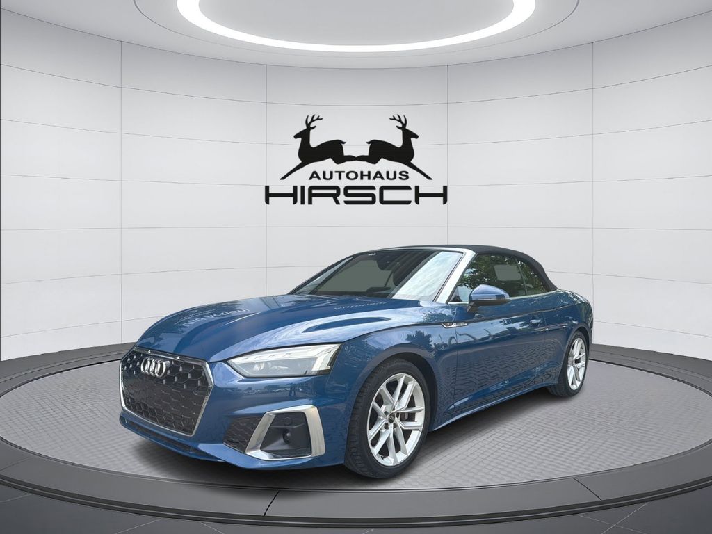 Audi A5 2023 г. Синий, пробег 29520 км