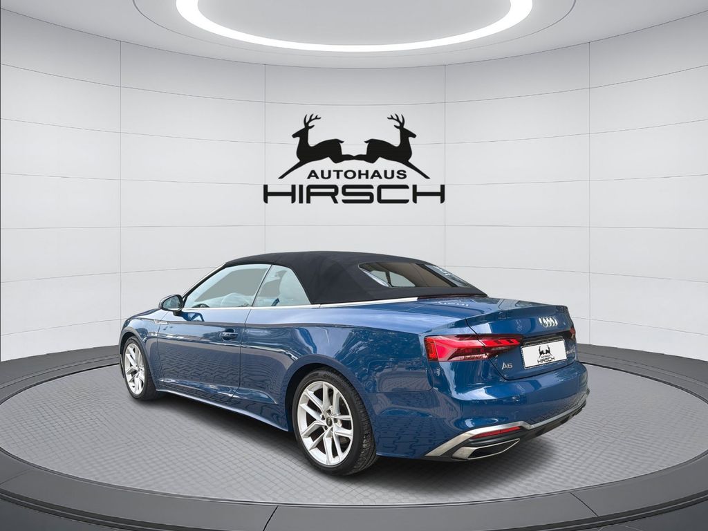 Audi A5 2023 г. Синий, пробег 29520 км