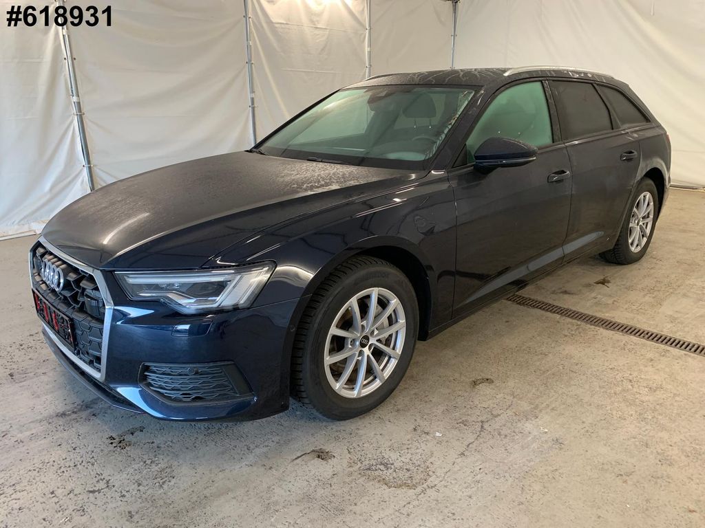 Audi A6 2024 г. Синий, пробег 56567 км