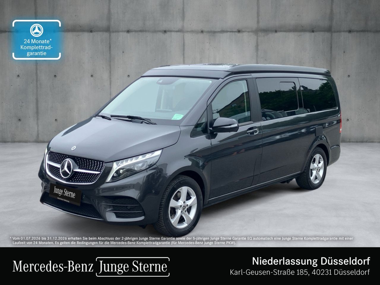 Mercedes-Benz V 220 2023 г. Серый, пробег 54298 км