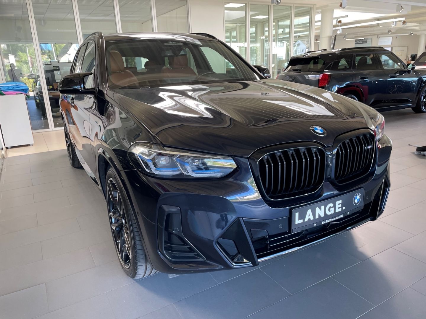 BMW X3 2023 г. Чёрный, пробег 42702 км