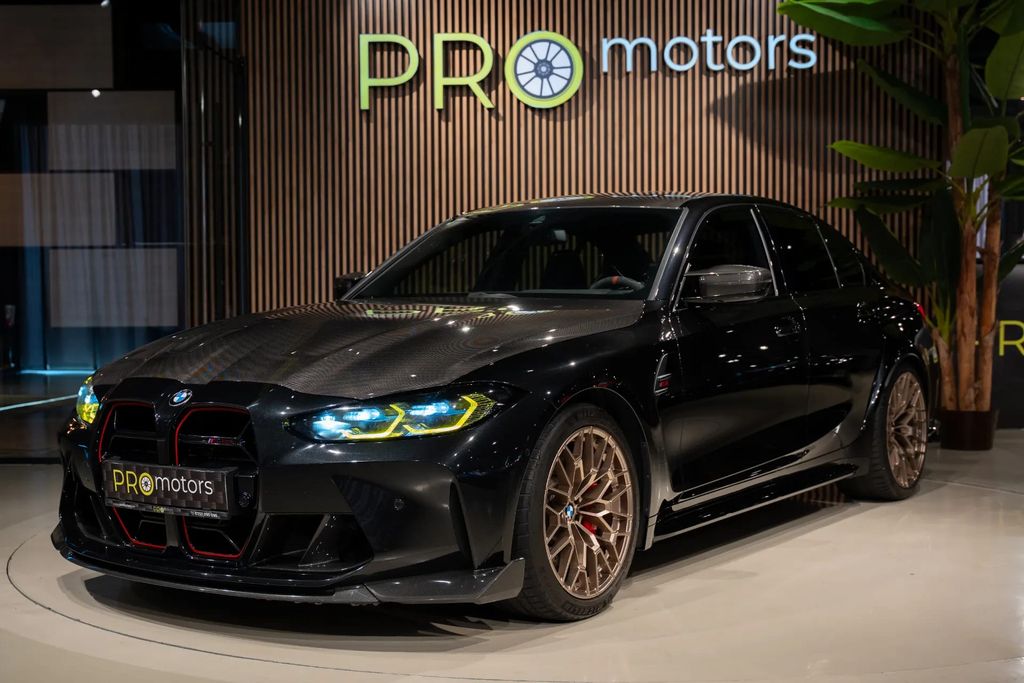 BMW M3 2023 г. Чёрный, пробег 48800 км