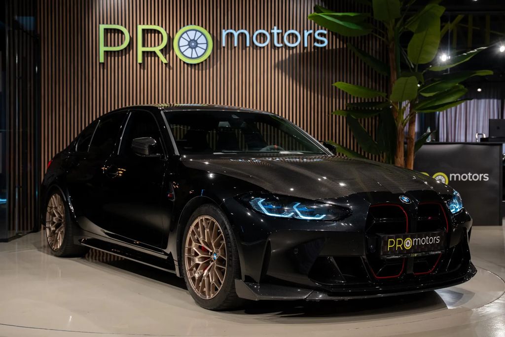 BMW M3 2023 г. Чёрный, пробег 48800 км
