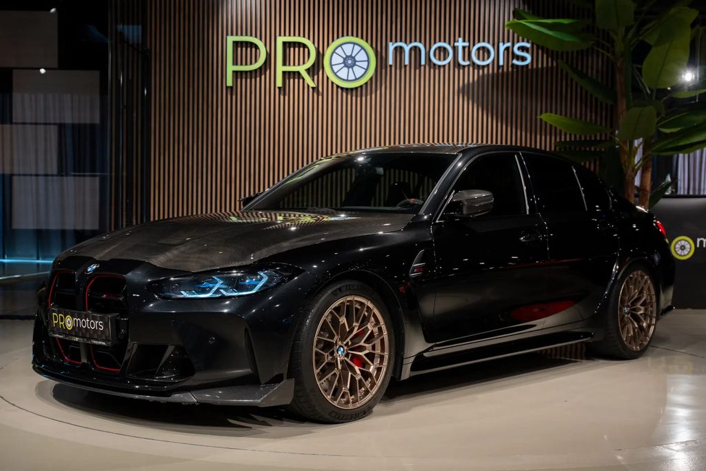 BMW M3 2023 г. Чёрный, пробег 48800 км