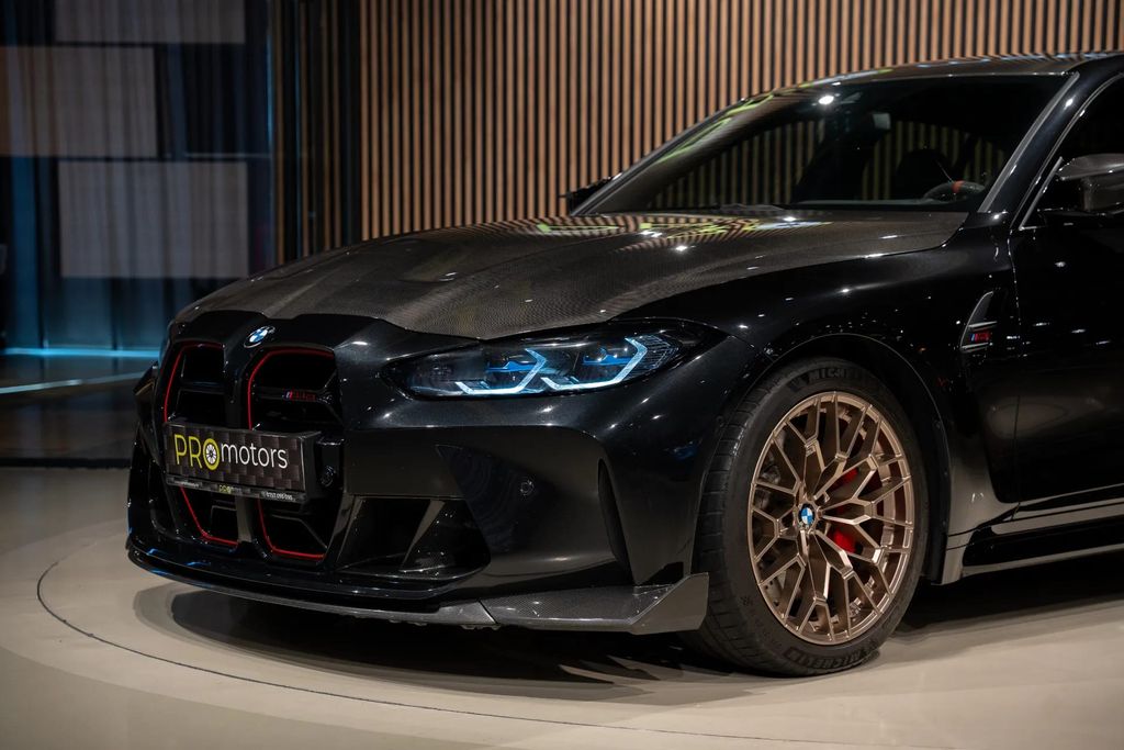 BMW M3 2023 г. Чёрный, пробег 48800 км