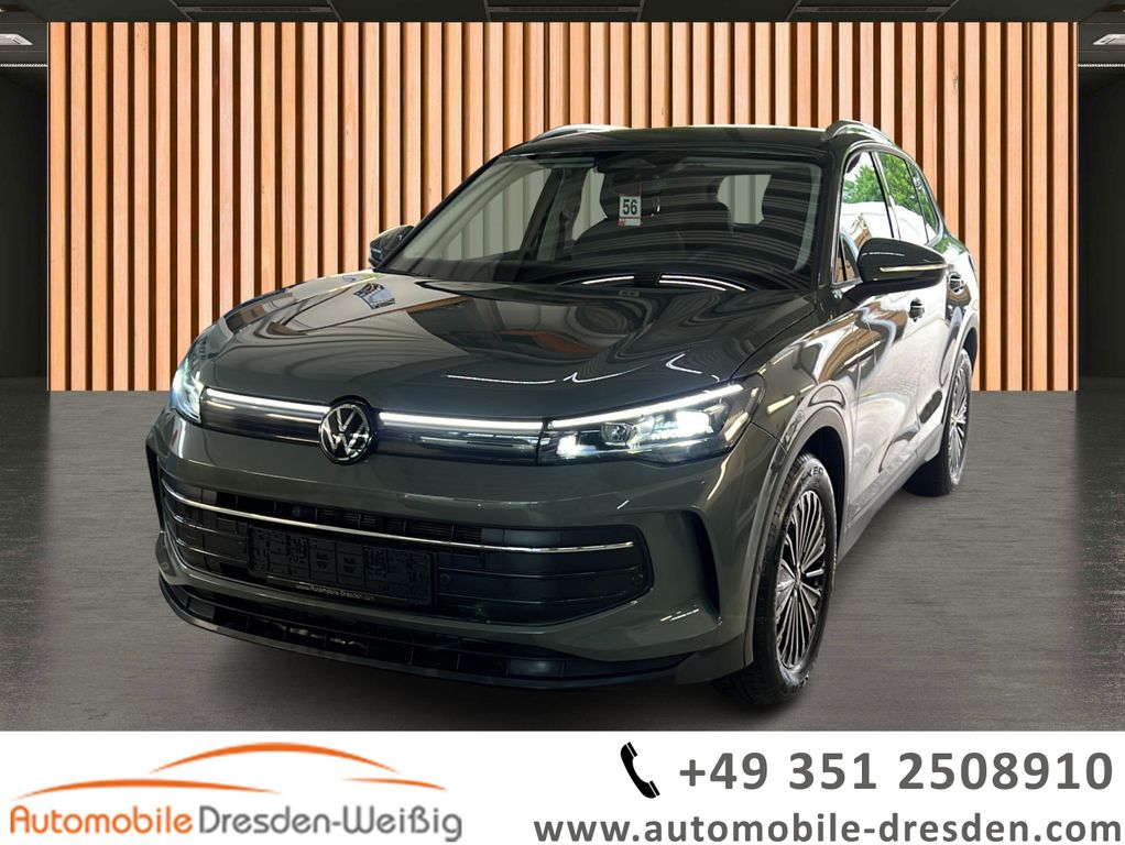 Volkswagen Tiguan 2024 г. Зелёный, пробег 25333 км