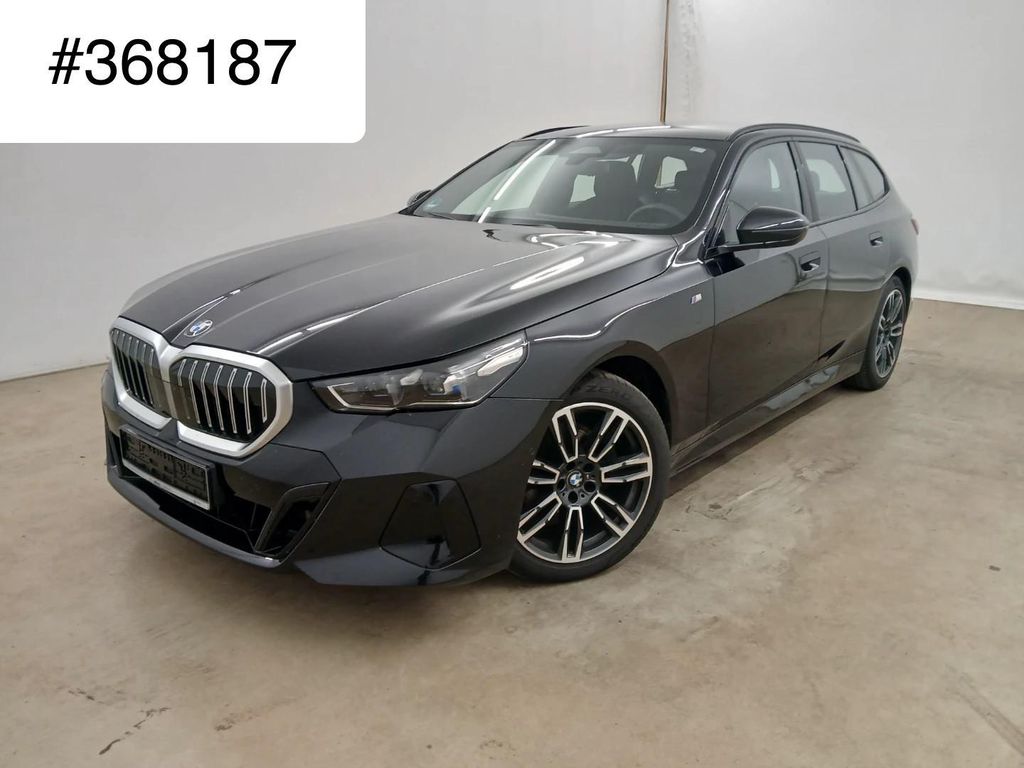 BMW 520 2024 г. Чёрный, пробег 43500 км