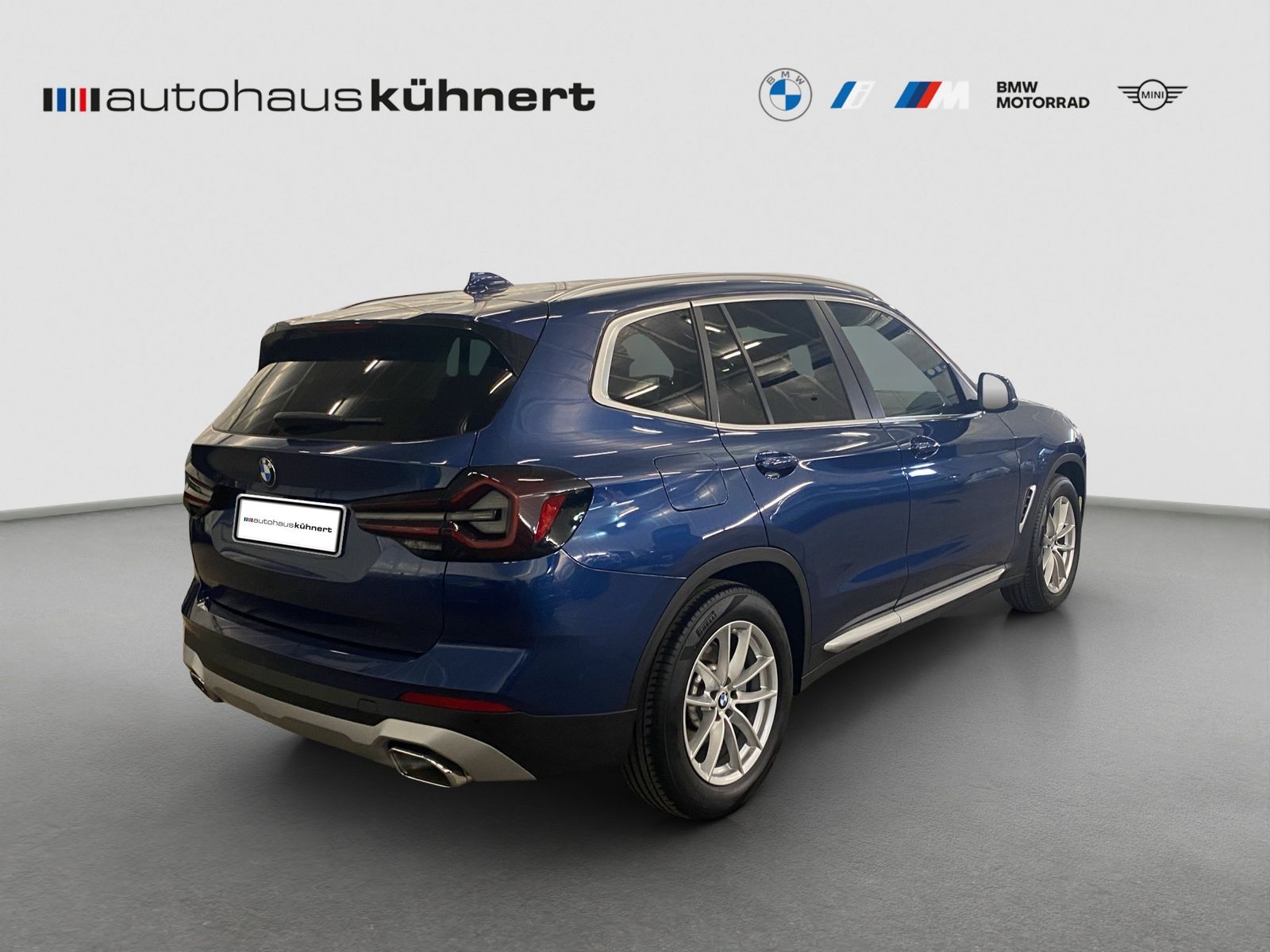 BMW X3 2023 г. Синий, пробег 49998 км