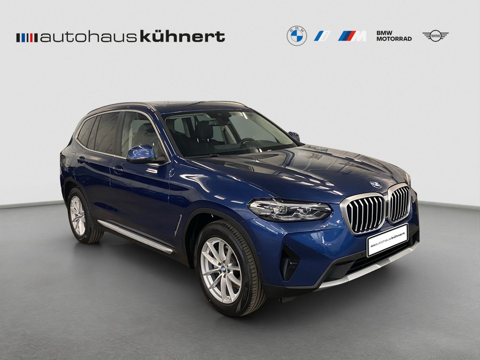 BMW X3 2023 г. Синий, пробег 49998 км