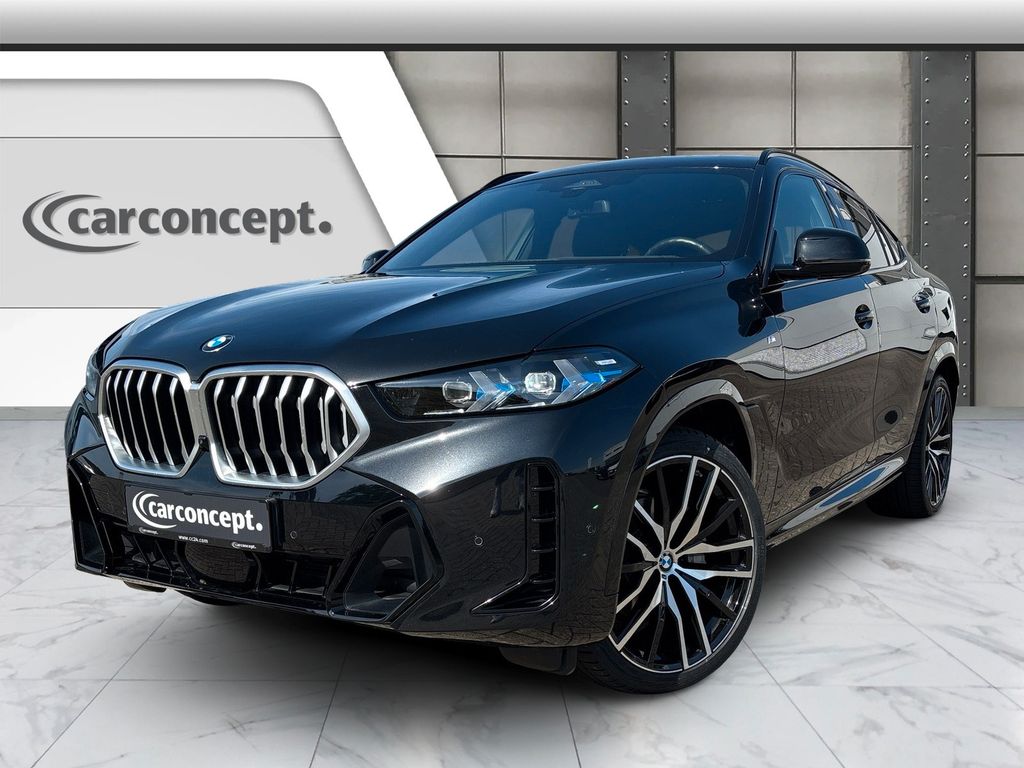 BMW X6 2025 г. Чёрный, пробег 26489 км