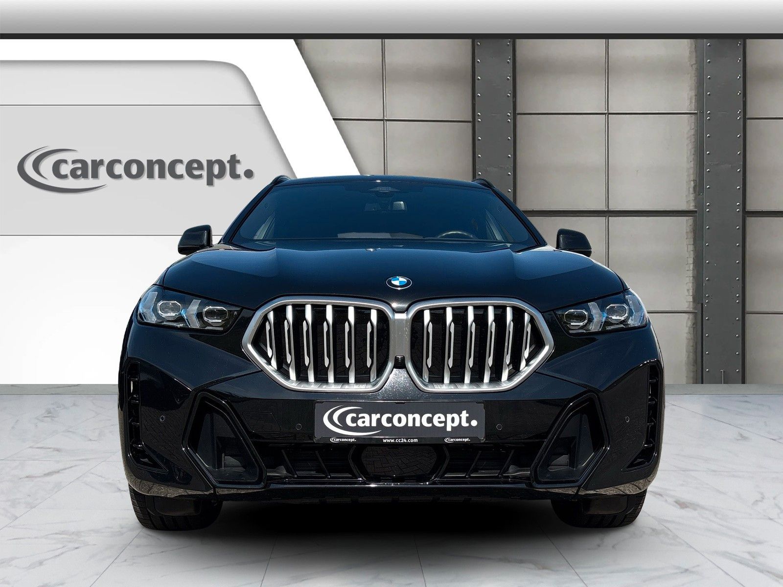 BMW X6 2025 г. Чёрный, пробег 26489 км