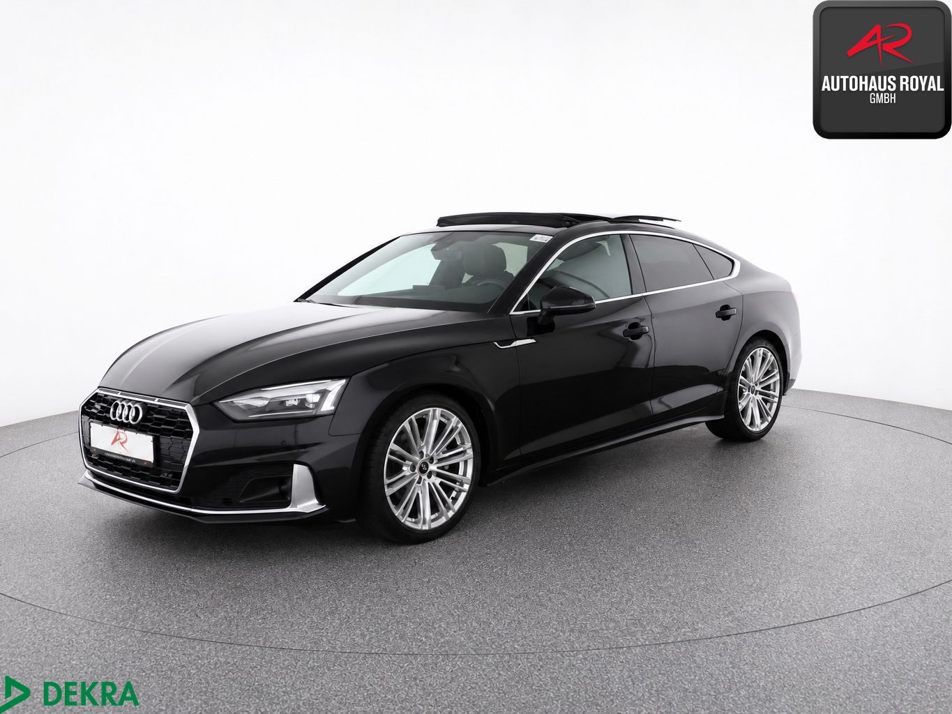 Audi A5 2023 г. Чёрный, пробег 46965 км