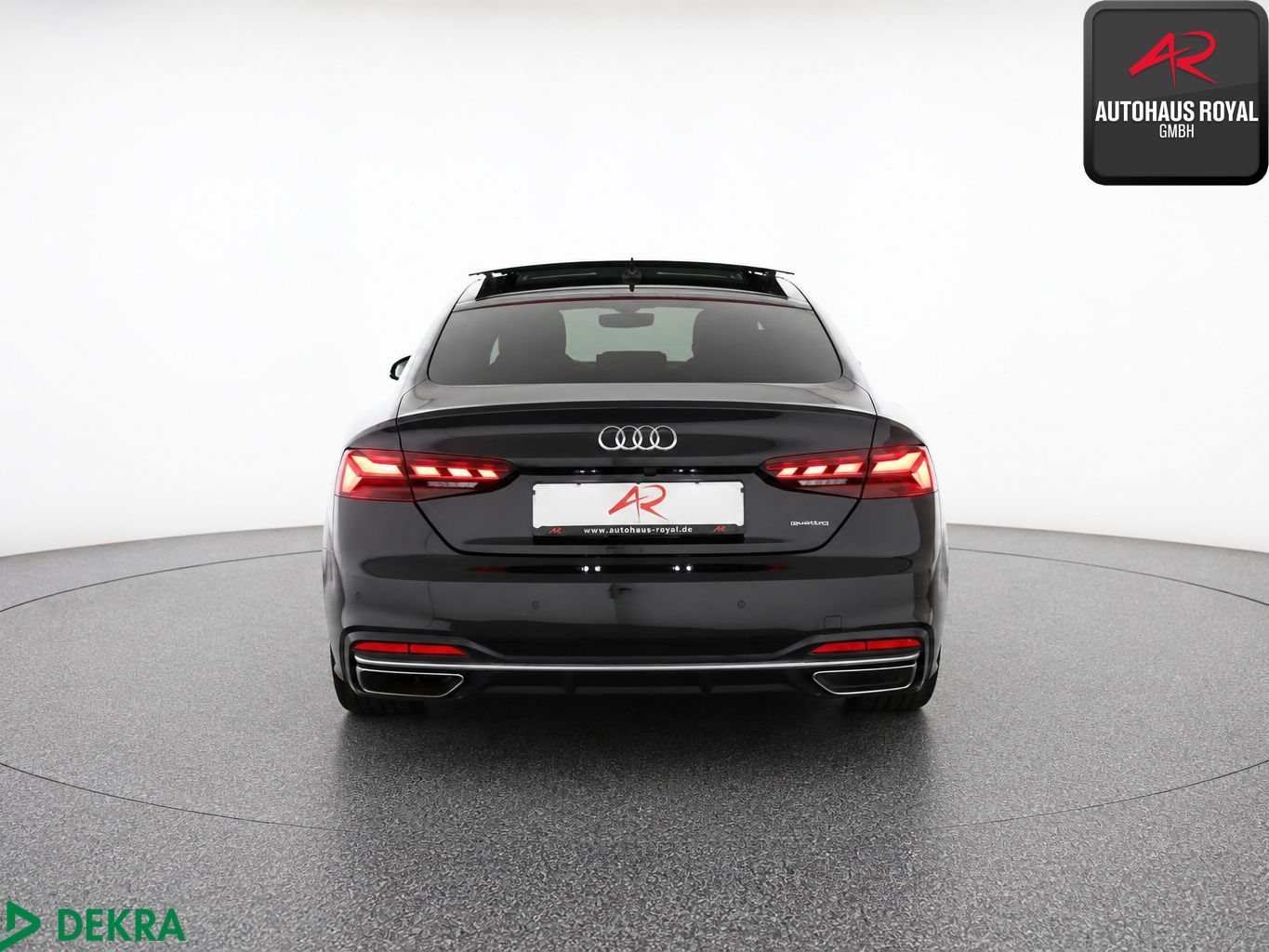 Audi A5 2023 г. Чёрный, пробег 46965 км