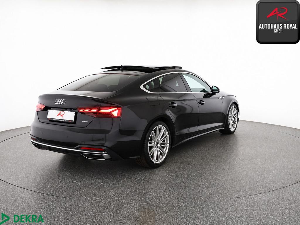Audi A5 2023 г. Чёрный, пробег 46965 км