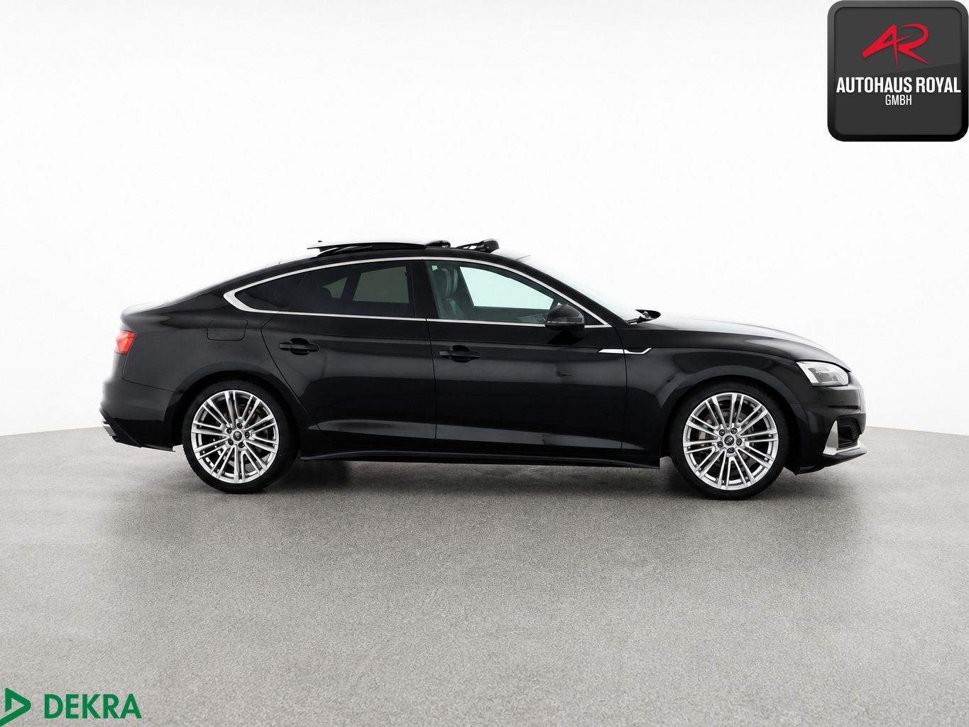 Audi A5 2023 г. Чёрный, пробег 46965 км