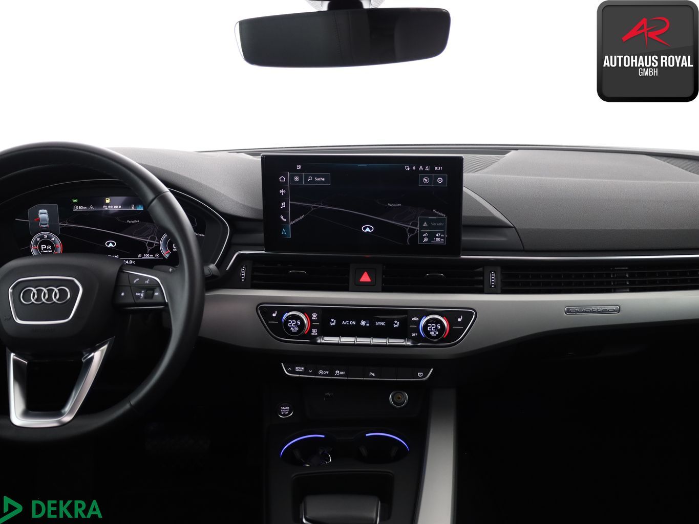 Audi A5 2023 г. Чёрный, пробег 46965 км