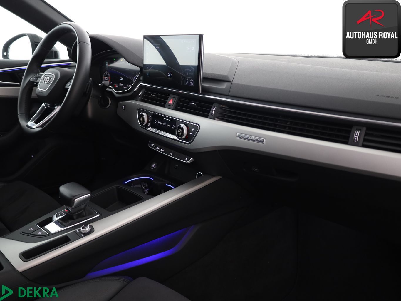 Audi A5 2023 г. Чёрный, пробег 46965 км