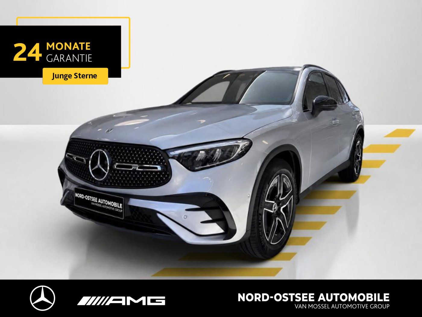 Mercedes-Benz GLC 300 2025 г. Серебристый, пробег 7901 км