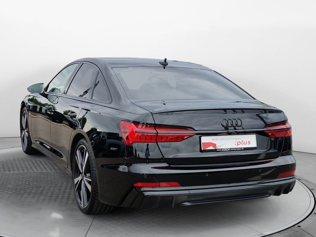 Audi S6 2024 г. Чёрный, пробег 40200 км