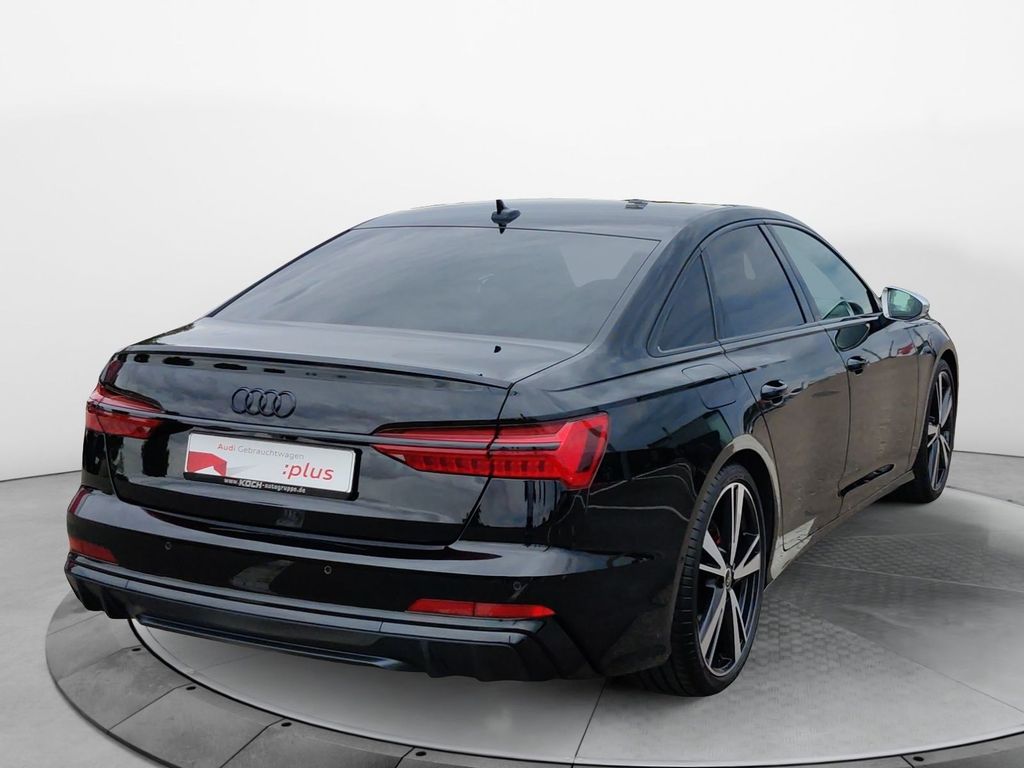 Audi S6 2024 г. Чёрный, пробег 40200 км