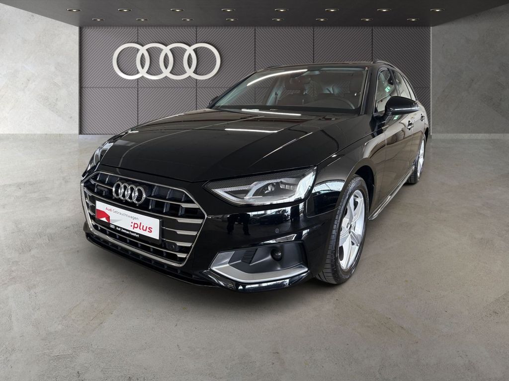 Audi A4 2023 г. Чёрный, пробег 43052 км